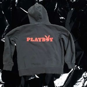 Deep Forest Green Playboy Hoodie